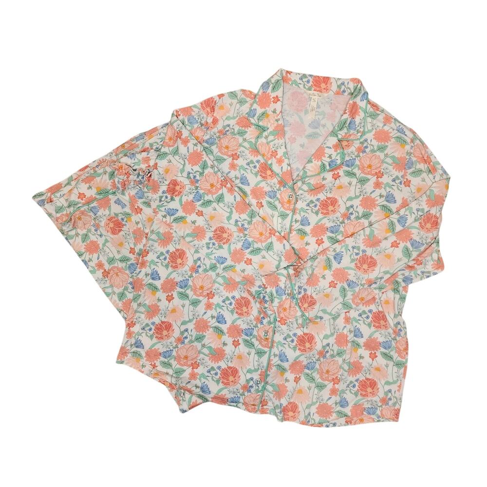 Matilda Jane Floral Long Sleeve Pajama Set Women's Size XL